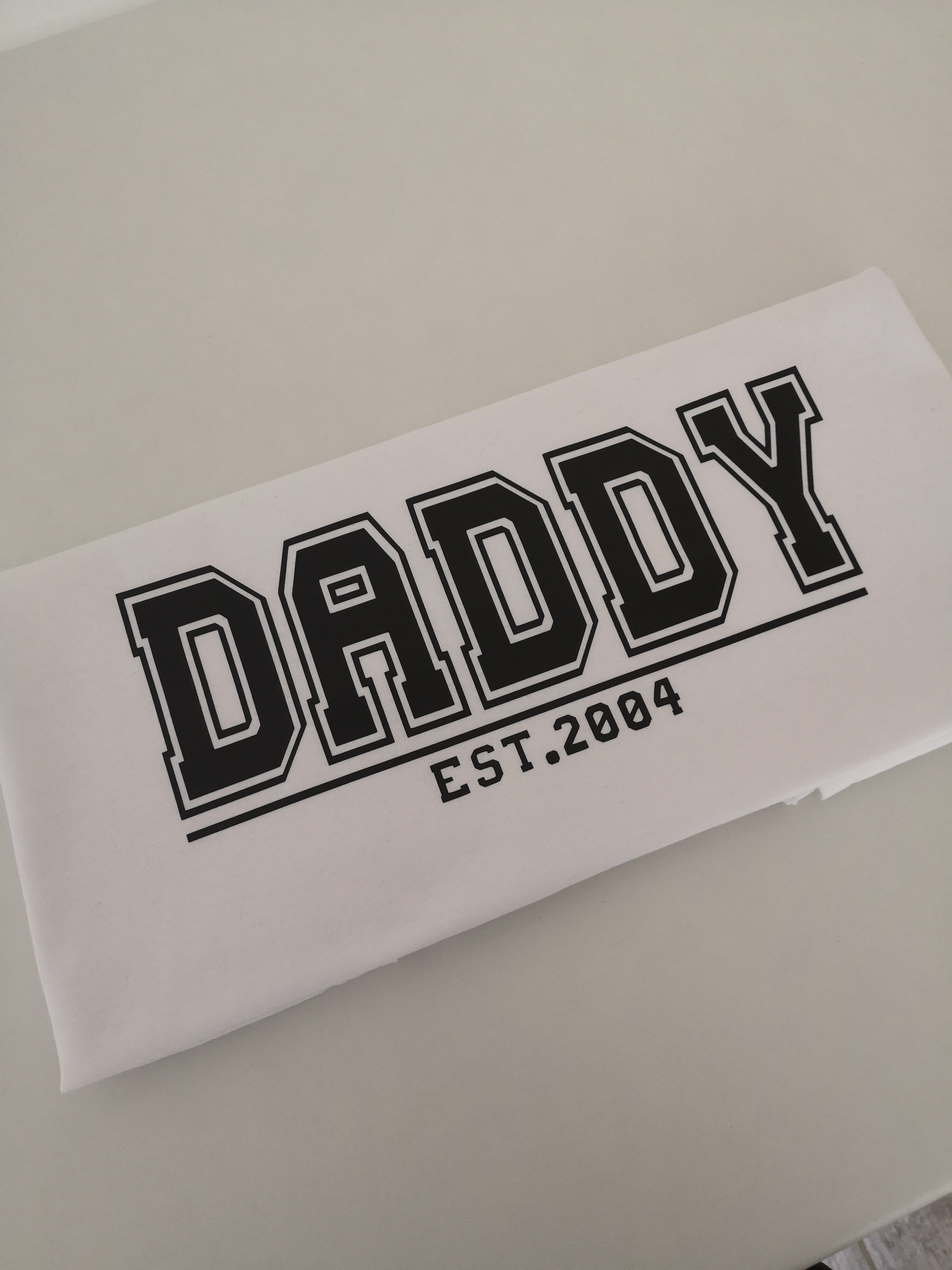 Daddy est Varsity design