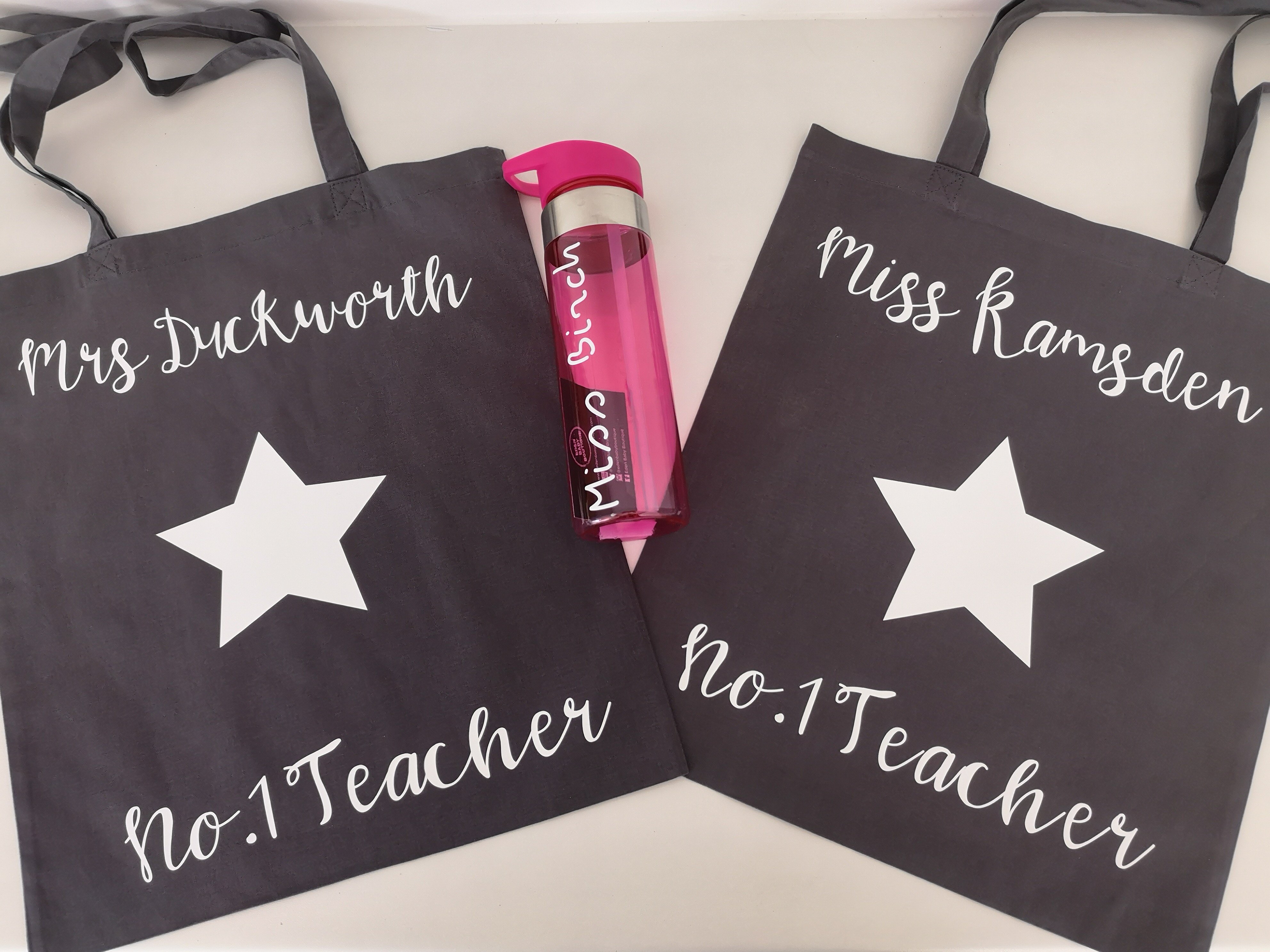 Teacher tote bag - personalised