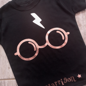 personalised wizard t-shirt