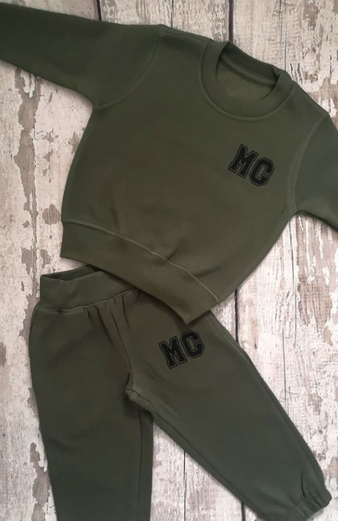 Personalised initial tracksuit