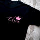 personalised royal crown t-shirt