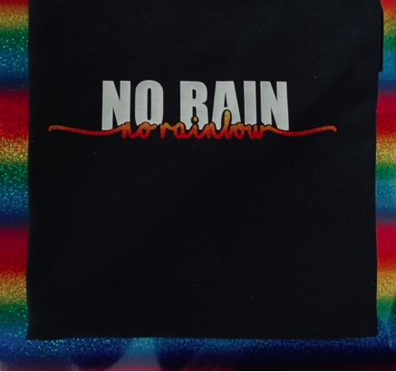 No Rain No Rainbow - Eden Personalised